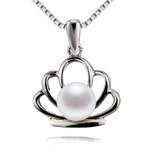 Fashion Women Single Pure Natural Pearl Pendant